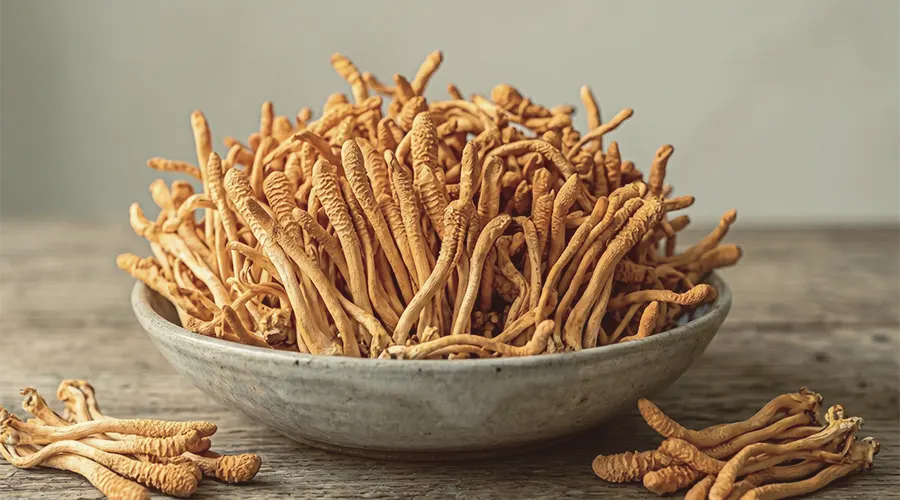 Jamur Cordyceps (Cordyceps sinensis)