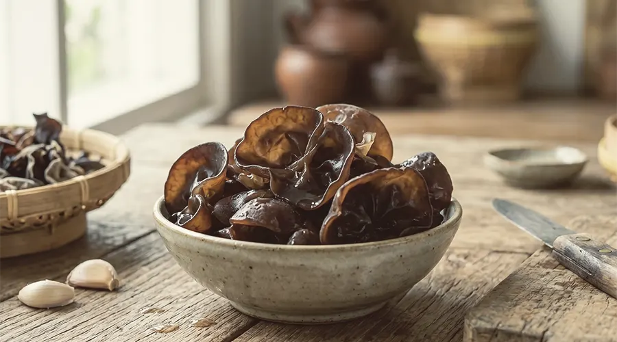 Jamur Kuping (Auricularia auricula-judae)