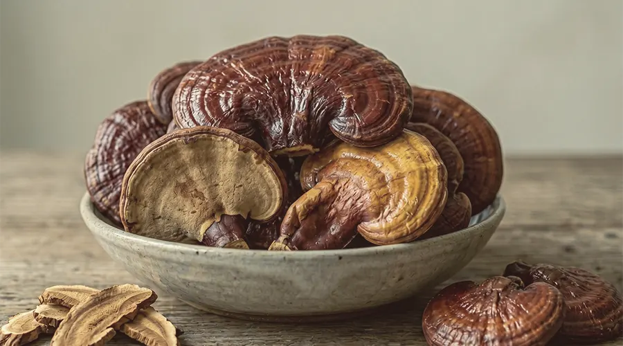 Jamur Reishi (Ganoderma lucidum)