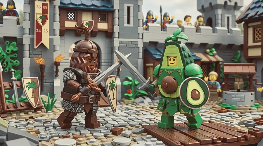 Duel Alpukat vs Kurma