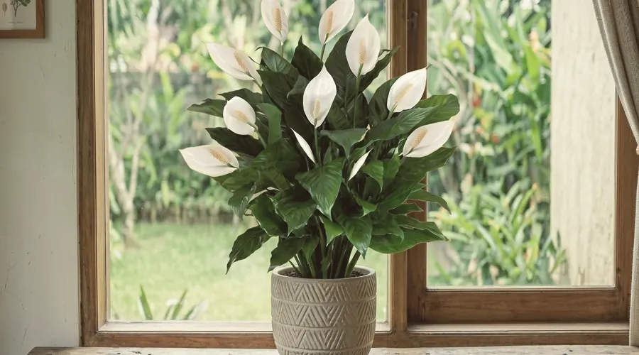 Peace Lily (Spathiphyllum)