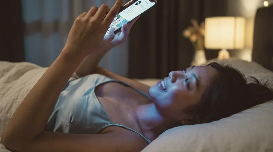 Blue Light Layar Gadget