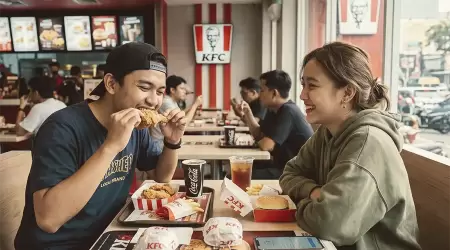 Cara Menghadapi Pasangan yang Hobi Makan Junk Food Pas Kita Lagi Berjuang Defisit Kalori