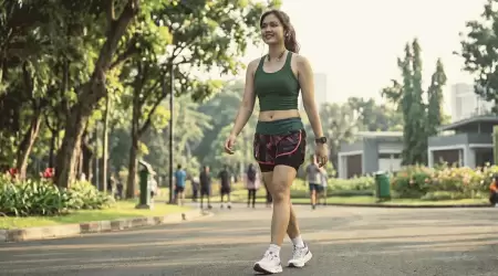 Jalan Kaki 10.000 Langkah Sehari: Efektif Gak Sih Buat Ngecilin Perut Buncit Tanpa Lompat-Lompat?