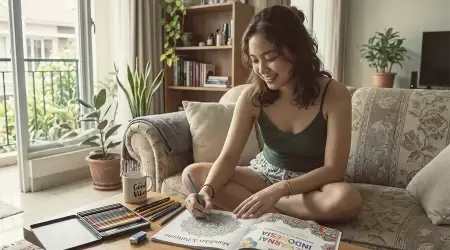 Kelebihan Hormon Layar? Cara Detoks Otak Lewat Hobi Mewarnai atau Merakit Lego Buat Dewasa